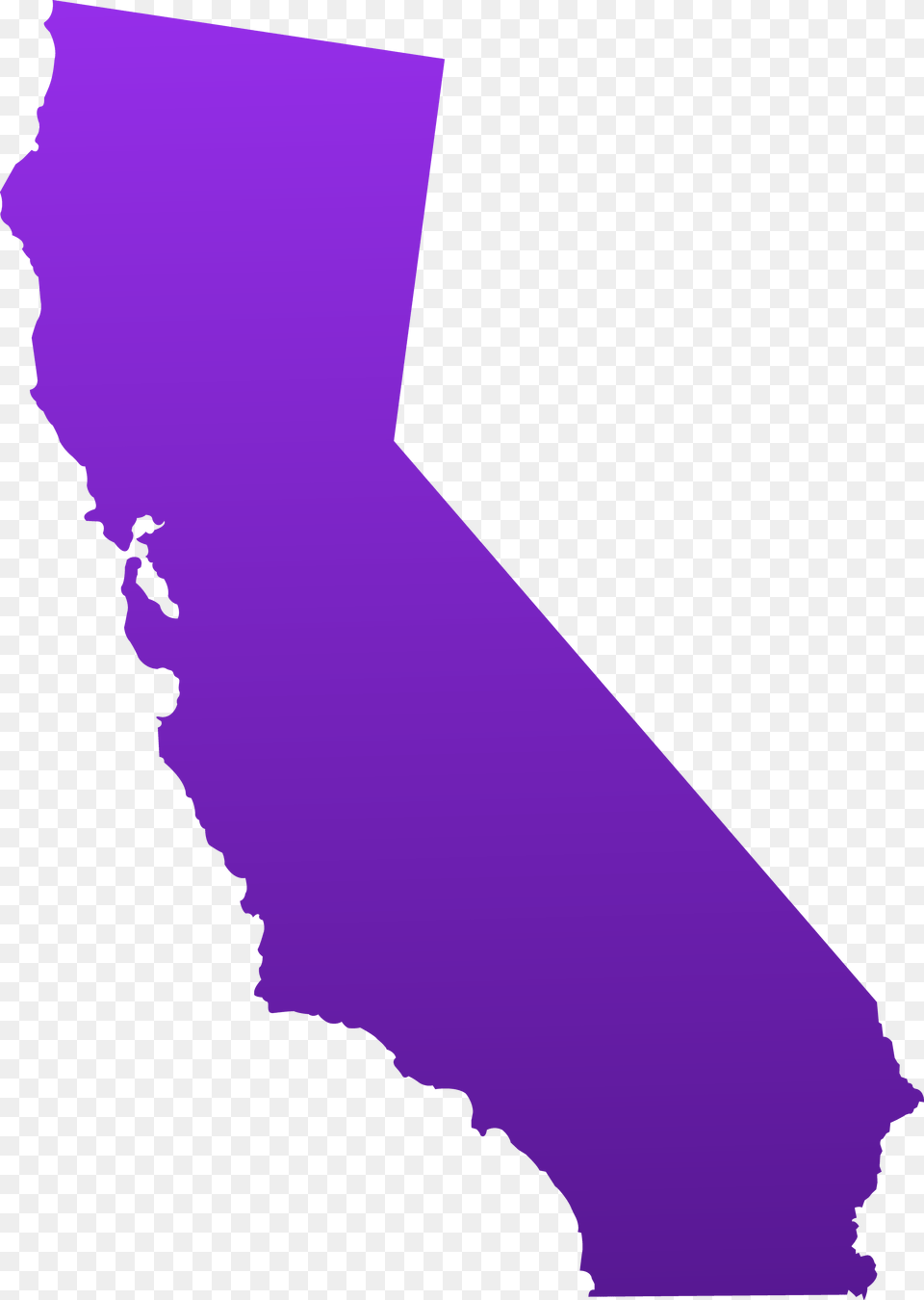 California Outline, Purple, Person, Silhouette, Text Png Image