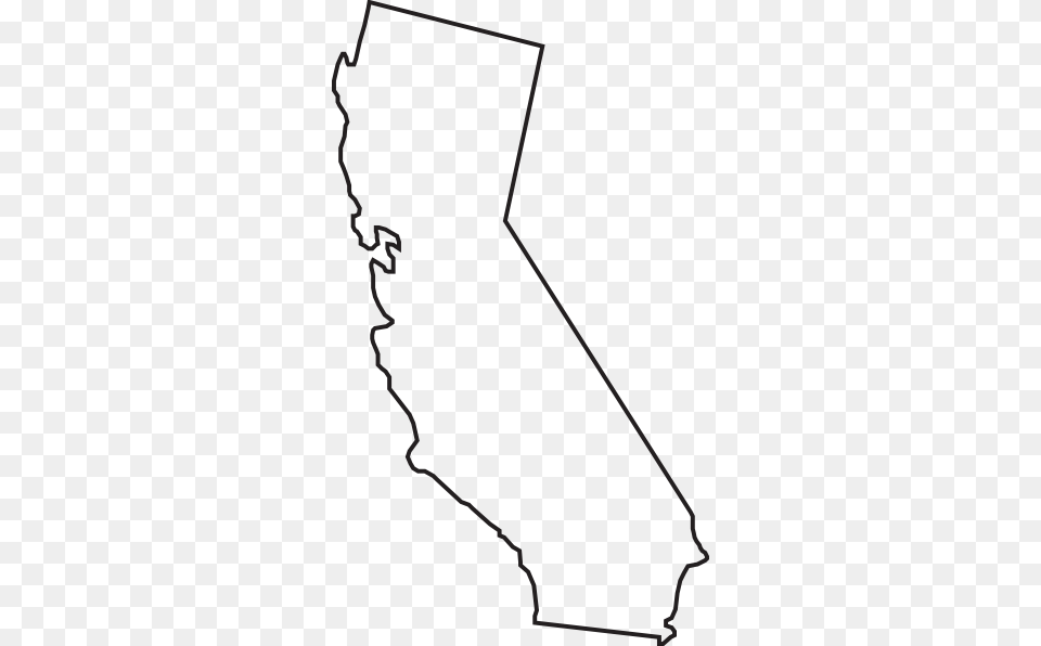 California Outline Clip Art Easy Drawing Of California, Text, Number, Symbol, Bow Free Transparent Png
