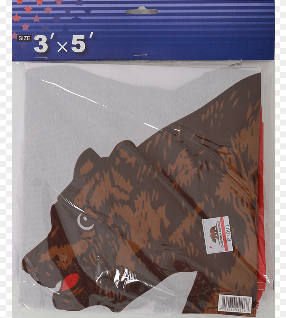 California Republic Bear Flag Grizzly Bear, Bag, Home Decor Free Png Download
