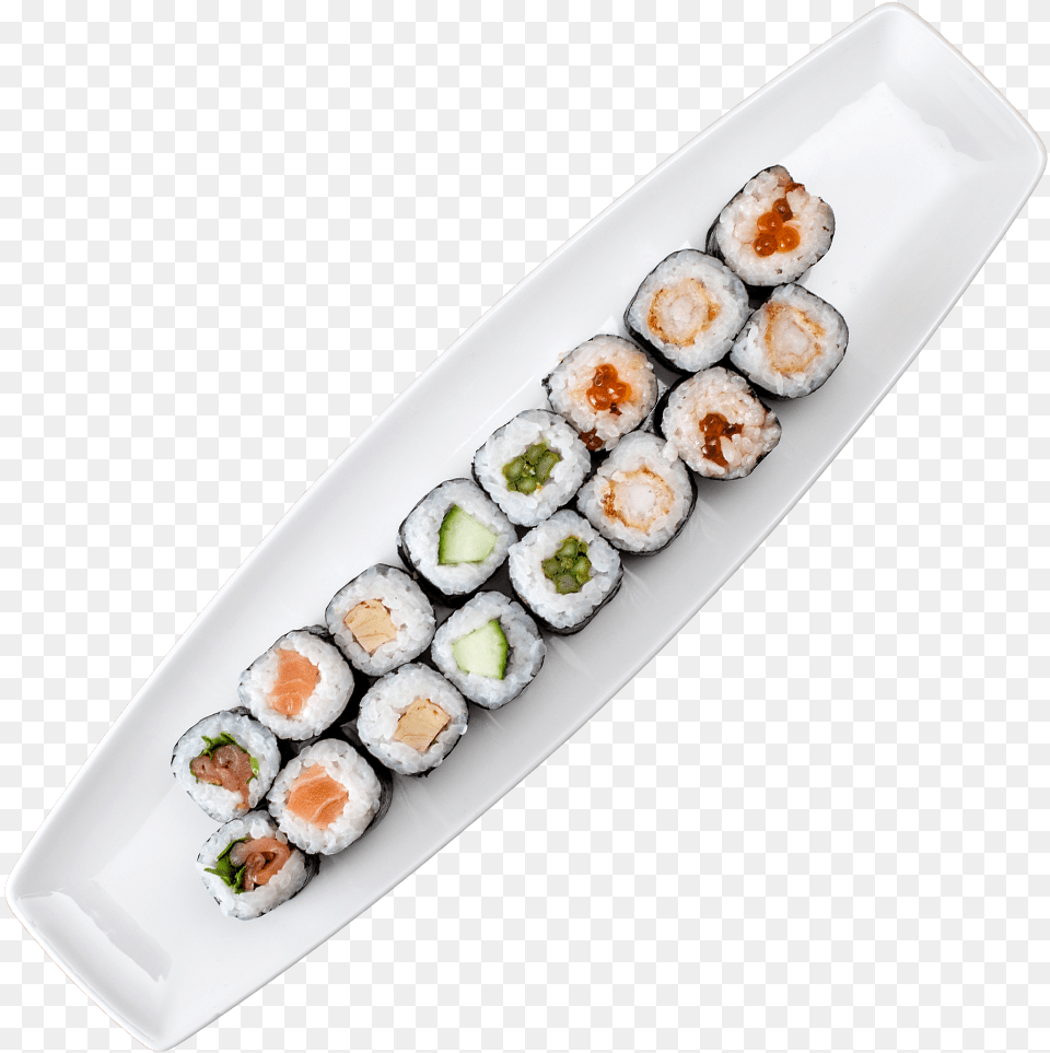 California Roll, Dish, Food, Meal, Plate Png Image