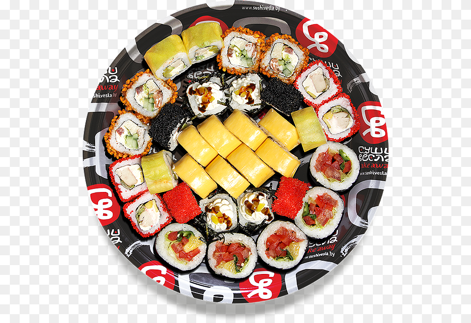 California Roll, Meal, Dish, Food, Platter Free Png Download