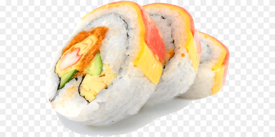 California Roll Sushi Gimbap Ham Makizushi California Roll, Dish, Food, Meal, Grain Png Image