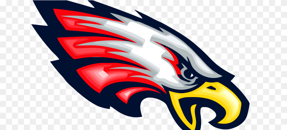 California School For The Deaf Football Team Featured Eagles Logo Facing Right, Animal, Beak, Bird, Electronics Png Image