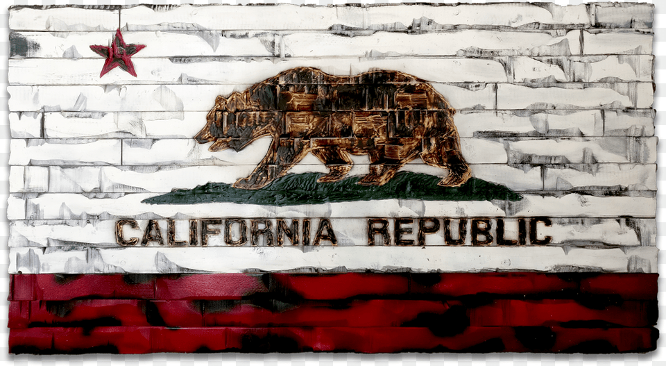 California State Flag With White Boards California, Architecture, Art, Building, Painting Free Transparent Png
