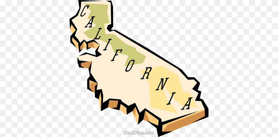 California State Map Royalty Free Vector Clip Art Illustration, Wood, Outdoors, Text, Nature Png Image