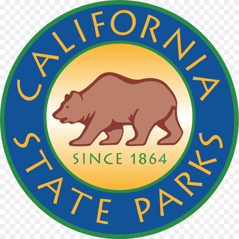 California State Park Emblem, Badge, Logo, Symbol, Animal Free Png Download