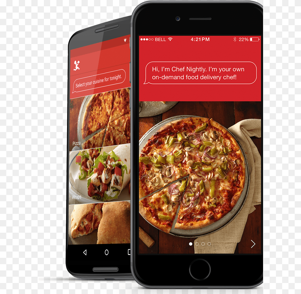 California Style Pizza, Electronics, Phone, Mobile Phone, Food Free Transparent Png