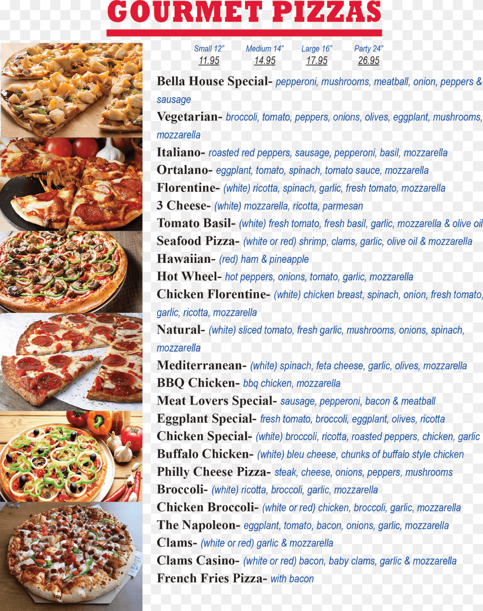 California Style Pizza, Advertisement, Poster, Food, Menu Free Png Download