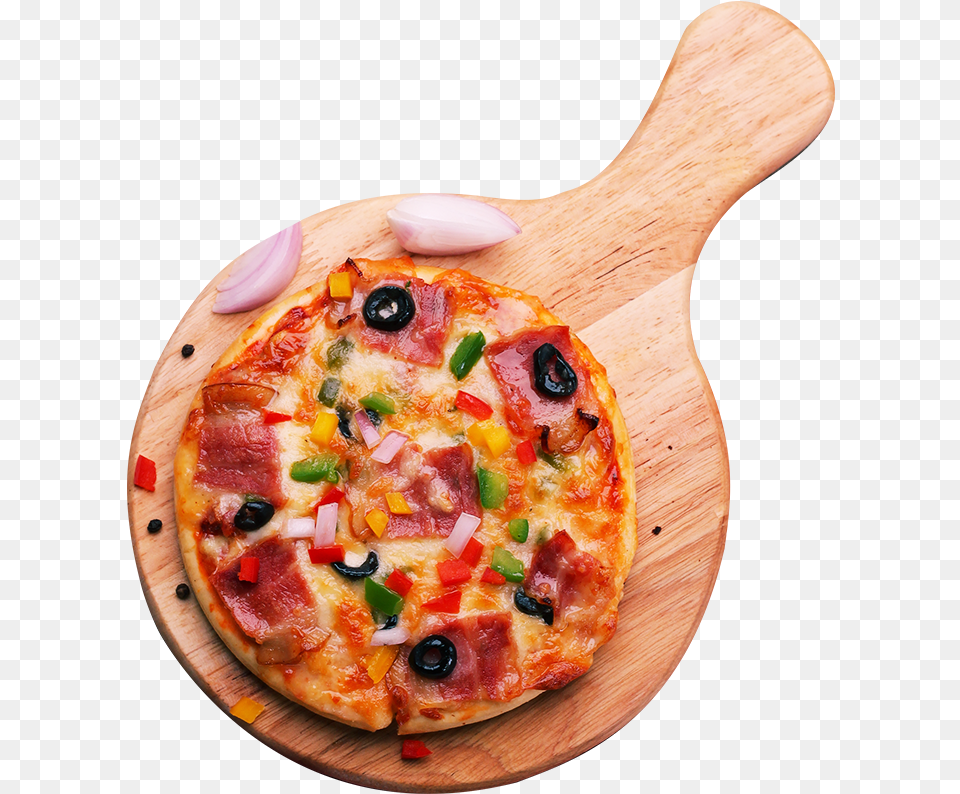 California Style Pizza, Cutlery, Food, Food Presentation, Spoon Png Image