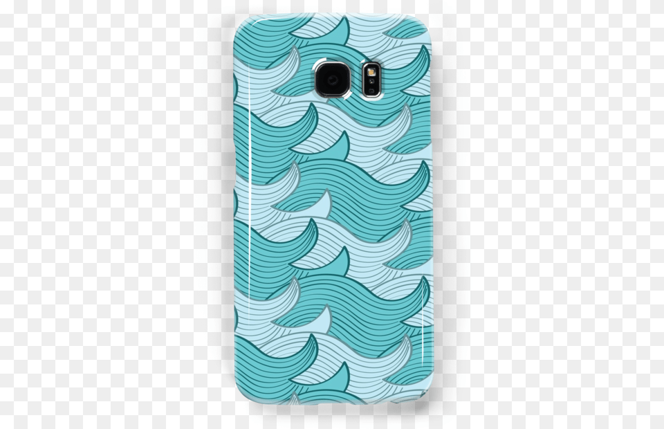 California Surf Wave Pattern Illustration By Gordon Smartphone, Electronics, Mobile Phone, Phone Free Png Download