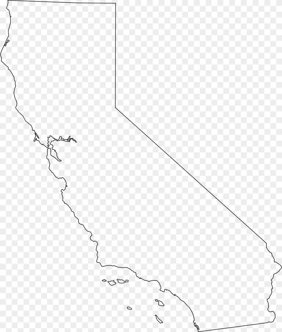 California Svg, Gray Free Png