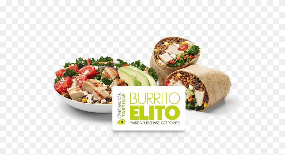 California Tortilla, Food, Lunch, Meal, Sandwich Wrap Png Image