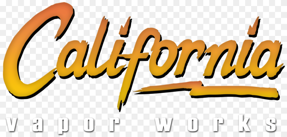 California Vapor Works, Text, Logo, Smoke Pipe Png Image