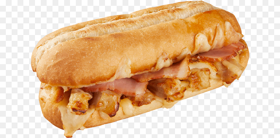 Californian Chicken Amp Bacon Pizza Sandwich Fast Food Free Png