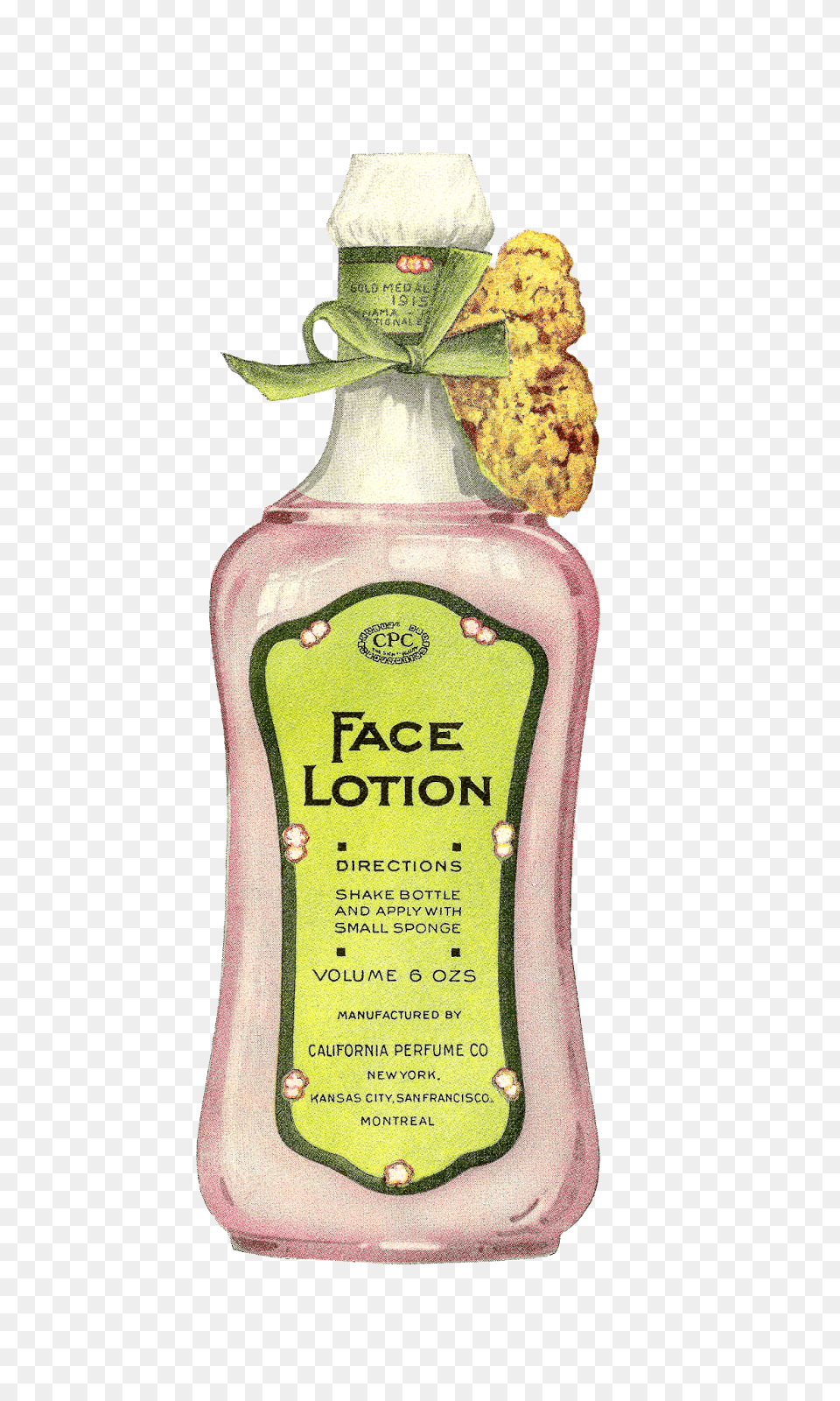 Californian Face Lotion, Bottle, Food Png