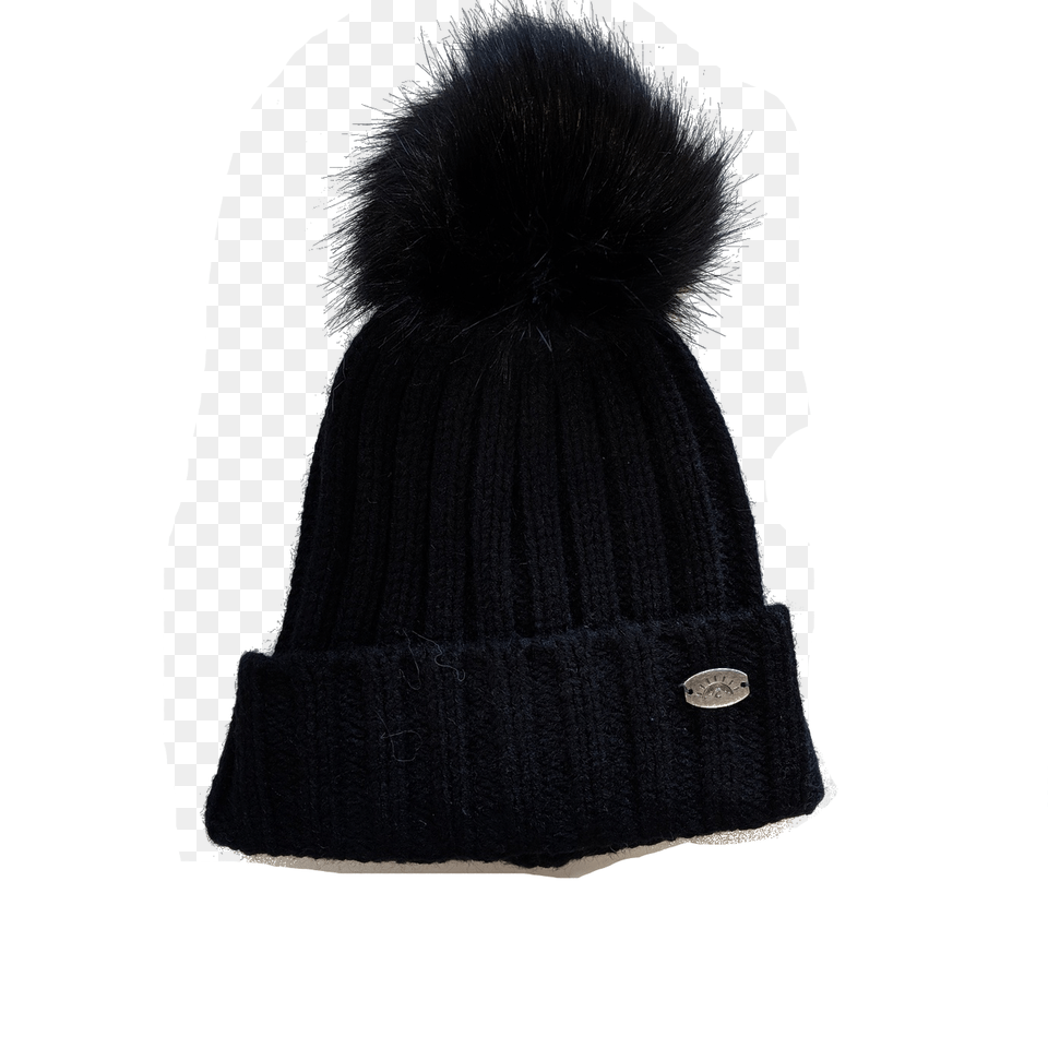 Calikids Pom Pom Hat Fake Fur, Cap, Clothing, Beanie, Coat Free Png Download