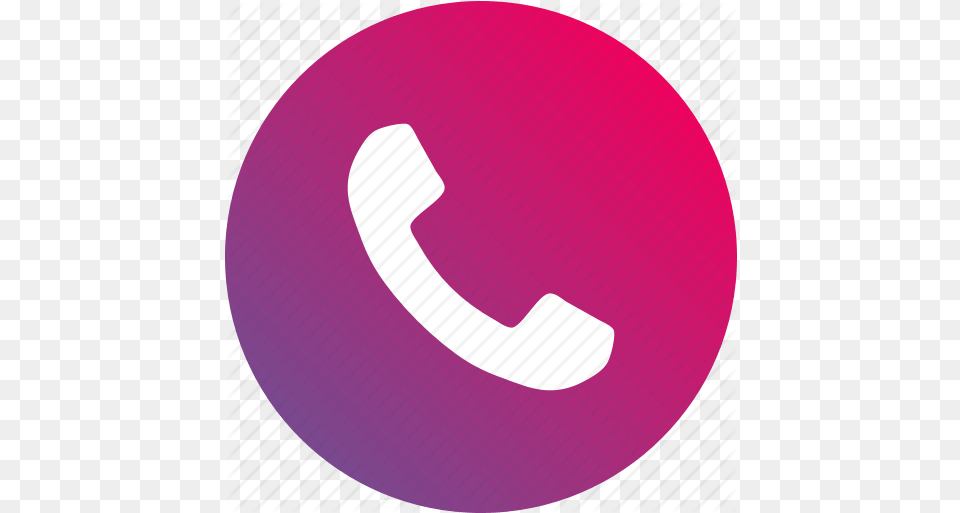 Call Calling Dial Gradient Phone Phone Icon Gradient, Disk Free Png Download