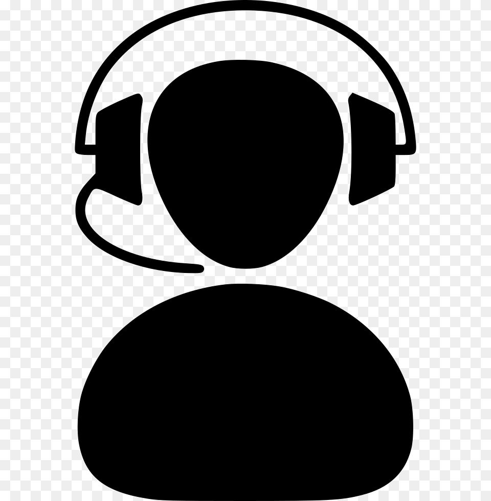 Call Center Agent Icon Call Center Agent, Stencil, Accessories, Sunglasses, Ammunition Free Png Download