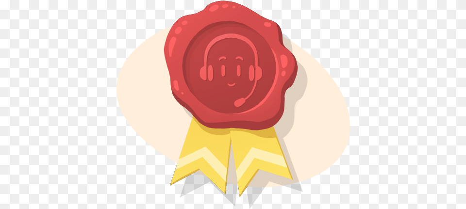 Call Center Quality Assurance Rose, Wax Seal Png Image