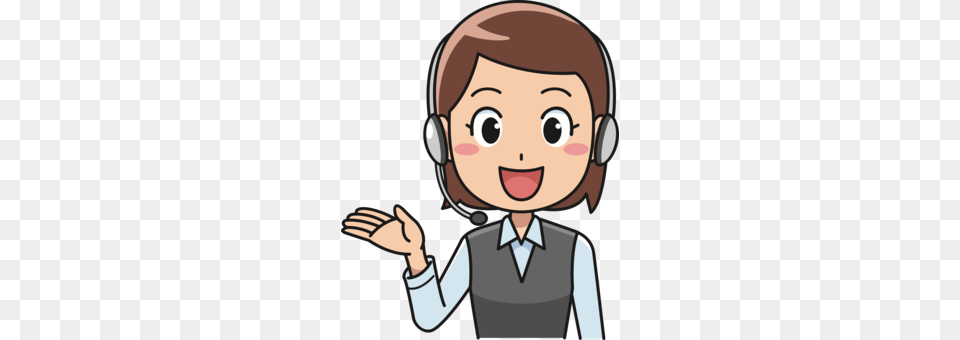 Call Centre Callcenteragent Customer Service Cartoon Free, Baby, Person, Face, Head Png