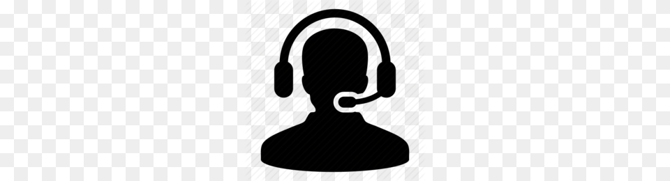 Call Centre Clipart, Silhouette, Electronics, Stencil Free Png