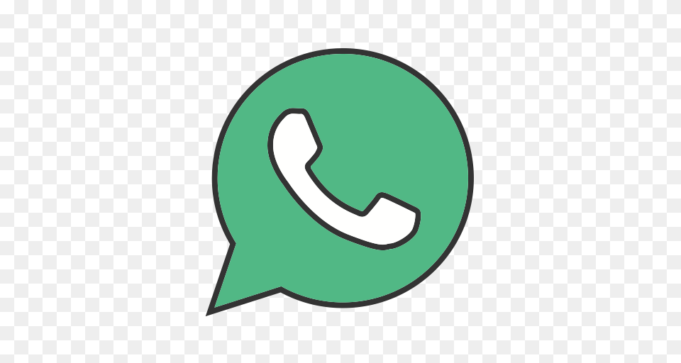 Call Contact Logo Media Message Social Whatsapp Icon, Symbol, Astronomy, Moon, Nature Free Png Download