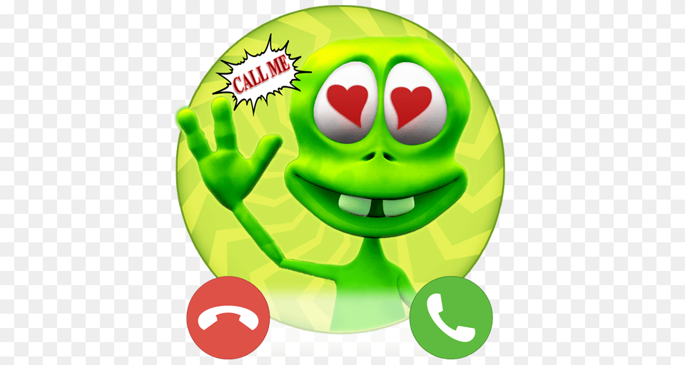 Call From Dame Tu Cosita Green Alien Prank Appstore, Baby, Person Png Image
