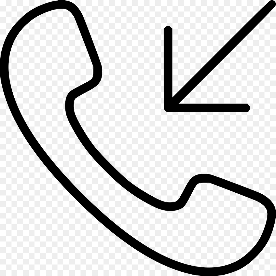 Call Handset Arrow Incoming Comments Clipart, Number, Symbol, Text, Smoke Pipe Png Image