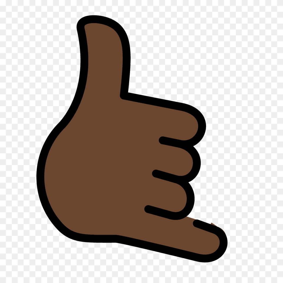 Call Me Hand Emoji Clipart, Body Part, Finger, Person, Thumbs Up Png Image