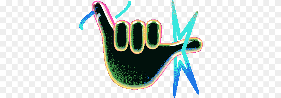 Call Me Hand Sign Emoji Phone Gif Transparent Cool Emoji Gif, Light, Neon, Art, Graphics Png Image