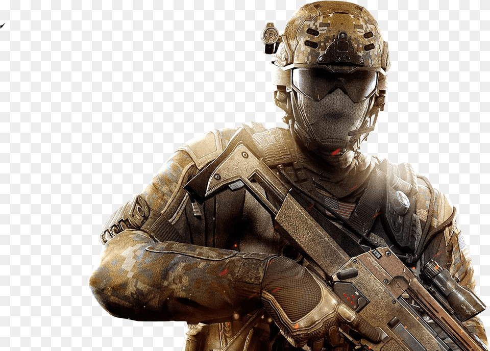 Call Of Duty, Adult, Helmet, Male, Man Free Png