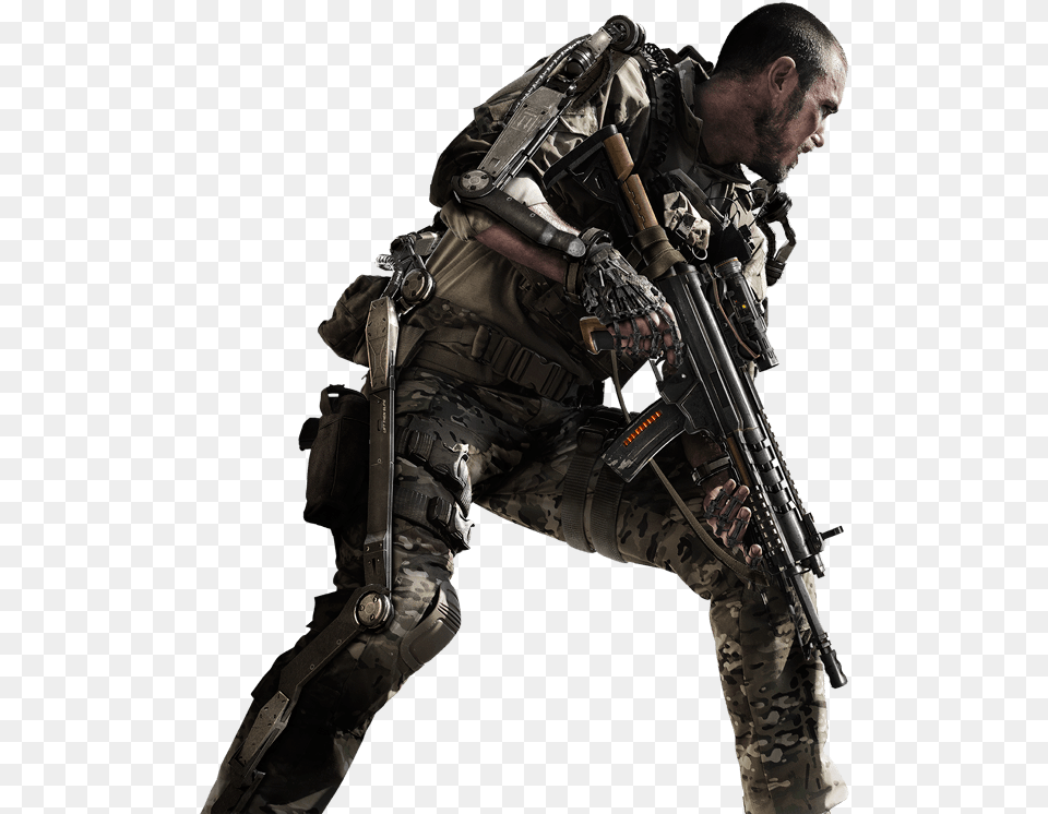 Call Of Duty, Weapon, Firearm, Person, Adult Png Image