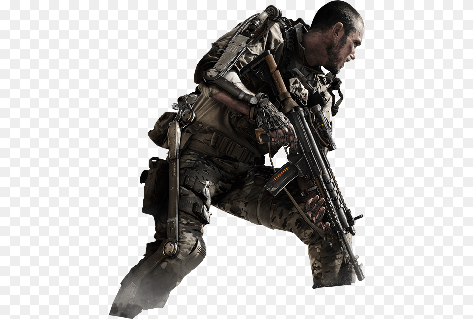 Call Of Duty Advanced Warfare Call Of Duty, Weapon, Firearm, Person, Adult Free Transparent Png