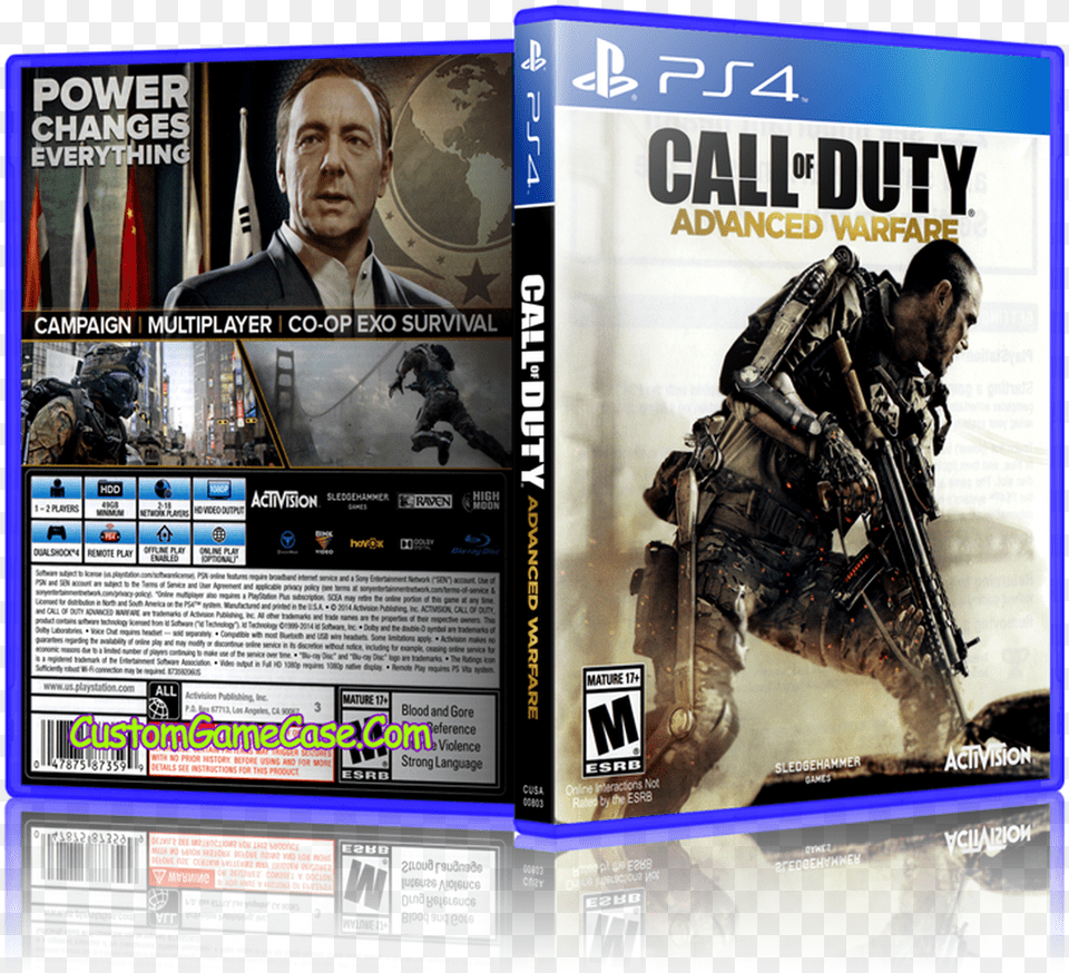 Call Of Duty Advanced Warfare Cd, Adult, Poster, Person, Man Png