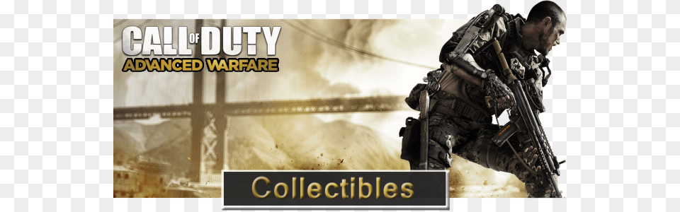 Call Of Duty Advanced Warfare Has 45 Collectibles Activision Call Of Duty Advanced Warfare Xbox, Adult, Male, Man, Person Png Image