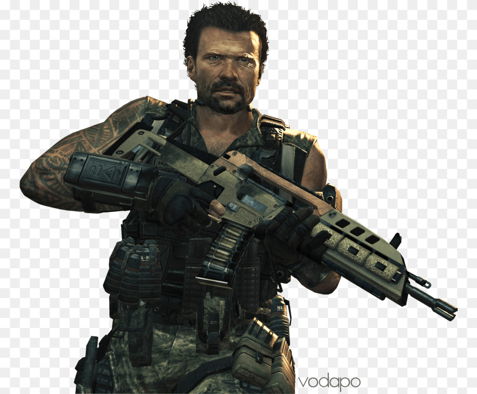 Call Of Duty Black Call Of Duty Black Ops, Adult, Person, Weapon, Man Png Image