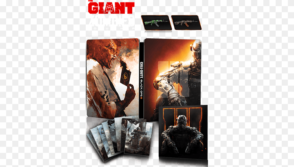 Call Of Duty Black Ops 3 Iii Hardened Edition, Advertisement, Poster, Book, Publication Png