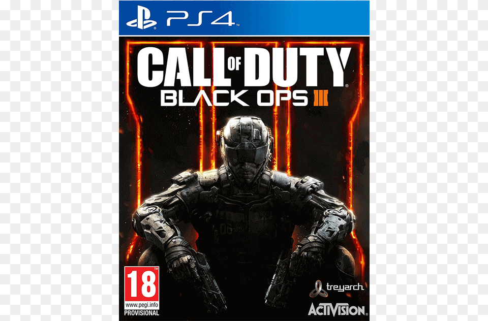 Call Of Duty Black Ops 3 Ps4 Kupit, Adult, Male, Man, Person Free Png Download