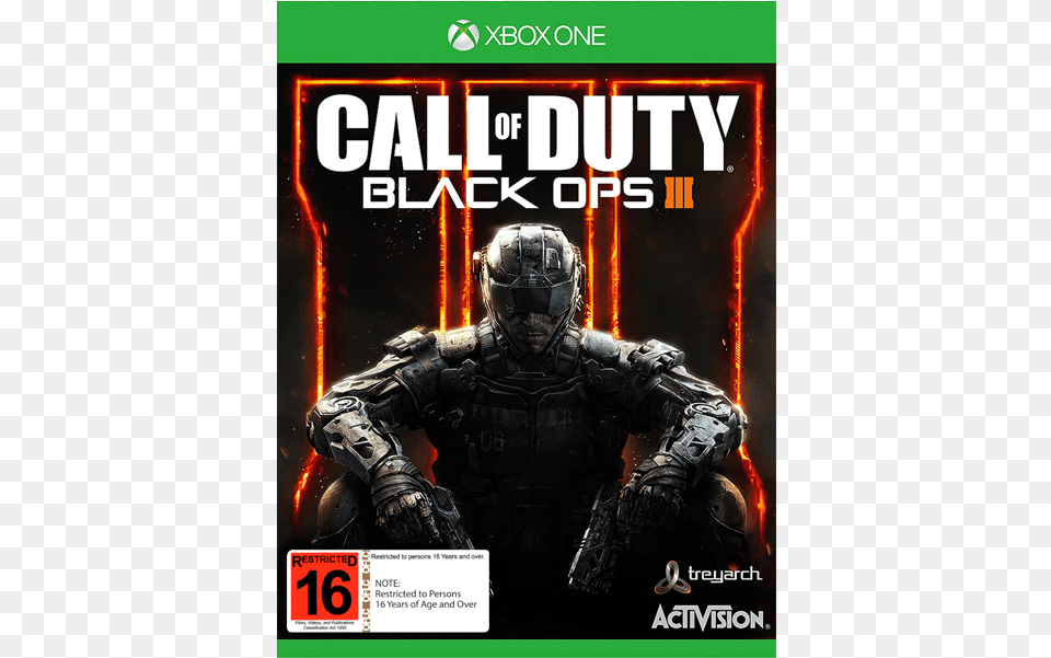 Call Of Duty Black Ops 3 Xbox One S, Adult, Male, Man, Person Free Transparent Png