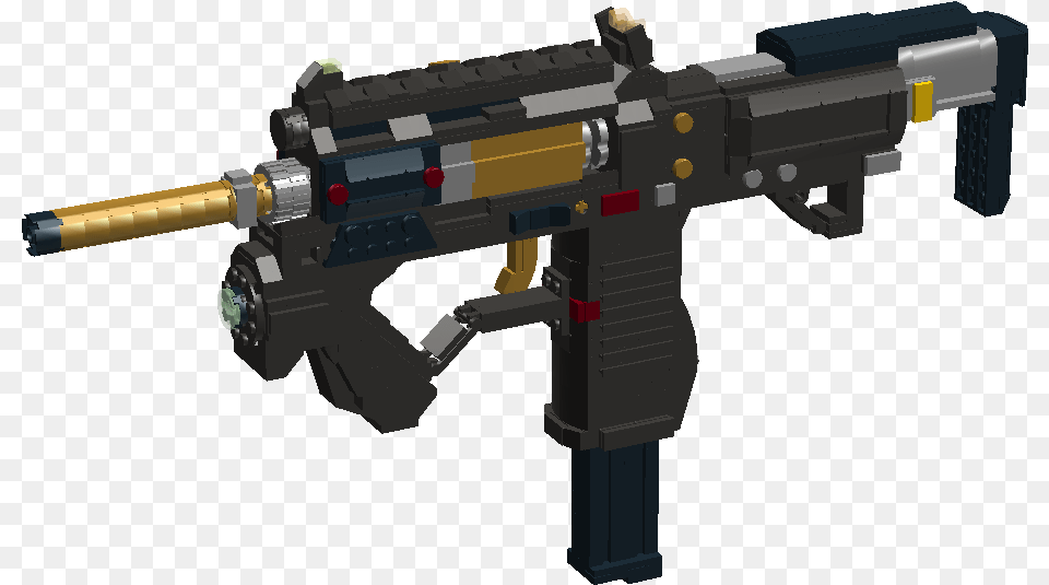 Call Of Duty Black Ops 3and4 Lego Gun, Firearm, Machine Gun, Rifle, Weapon Free Png