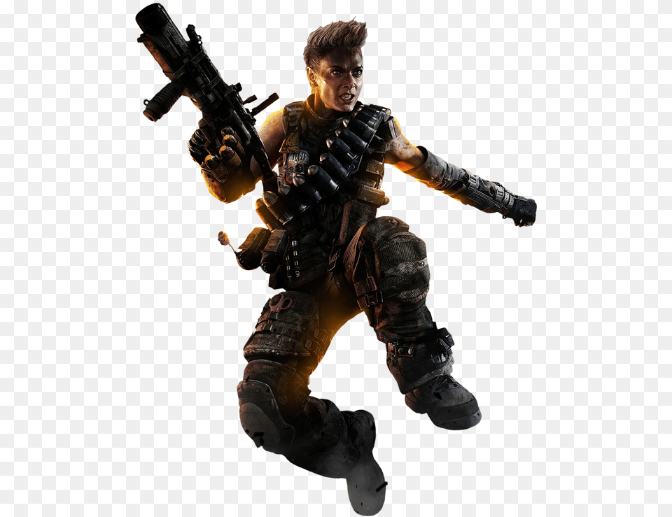 Call Of Duty Black Ops 4 Battery, Adult, Male, Man, Person Free Png Download