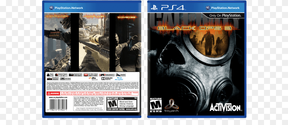 Call Of Duty Black Ops 4 Game Case, Adult, Person, Man, Male Free Png Download