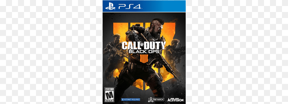 Call Of Duty Black Ops 4 Image, Advertisement, Poster, Adult, Male Free Png Download