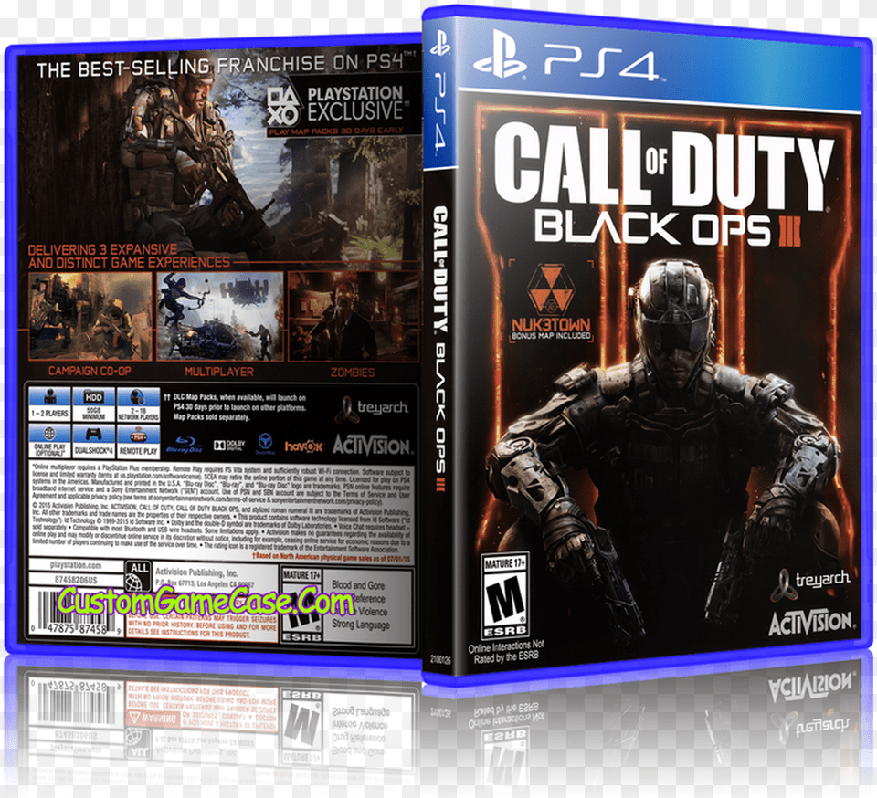 Call Of Duty Black Ops Iii, Advertisement, Poster, Adult, Male Png Image