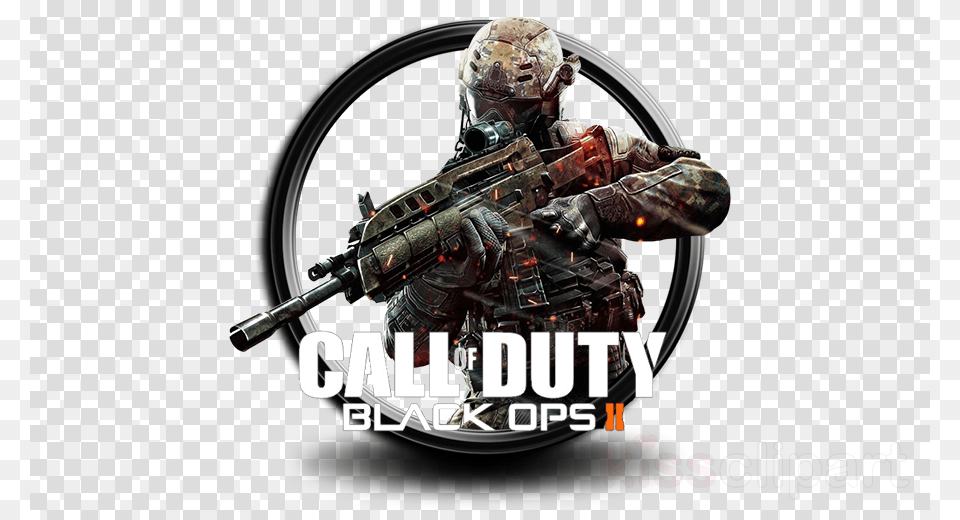 Call Of Duty Black Ops Series Clipart Call Of Duty Call Of Duty Black Ops 2 Game Art 24x18 Print Poster, Firearm, Weapon, Gun, Rifle Free Transparent Png