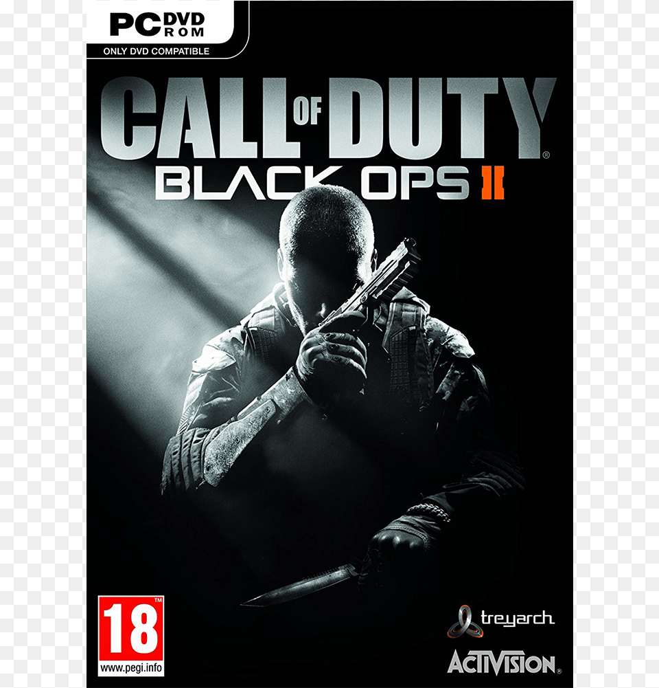 Call Of Duty Black Ops2 Call Of Duty Black Ops 2 Poster Pc, Weapon, Advertisement, Firearm, Handgun Png Image