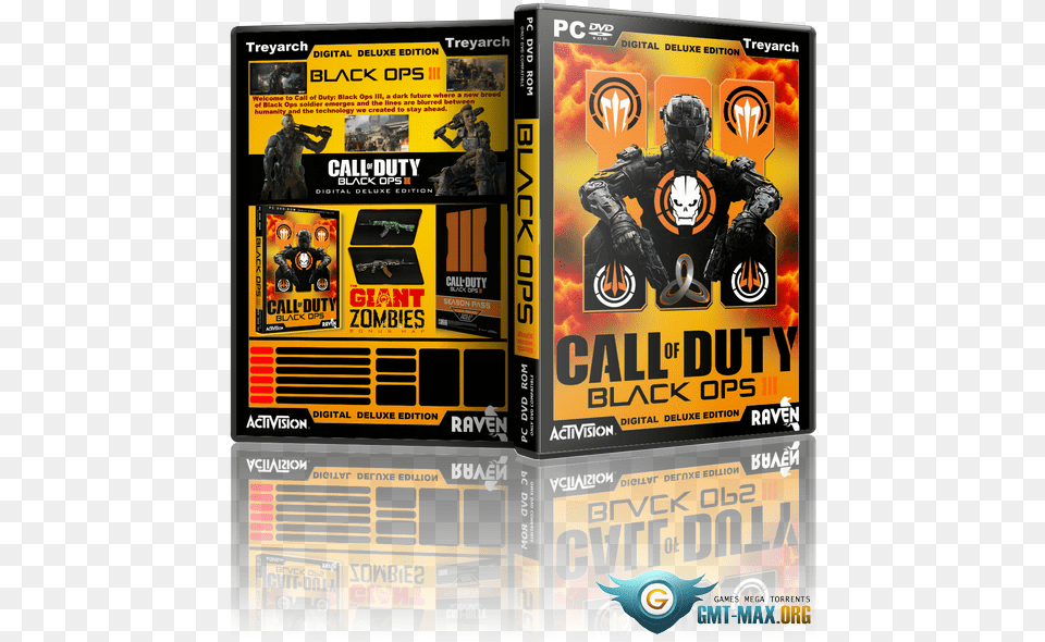 Call Of Duty Call Of Duty Black Ops Iii, Adult, Poster, Person, Man Free Png Download
