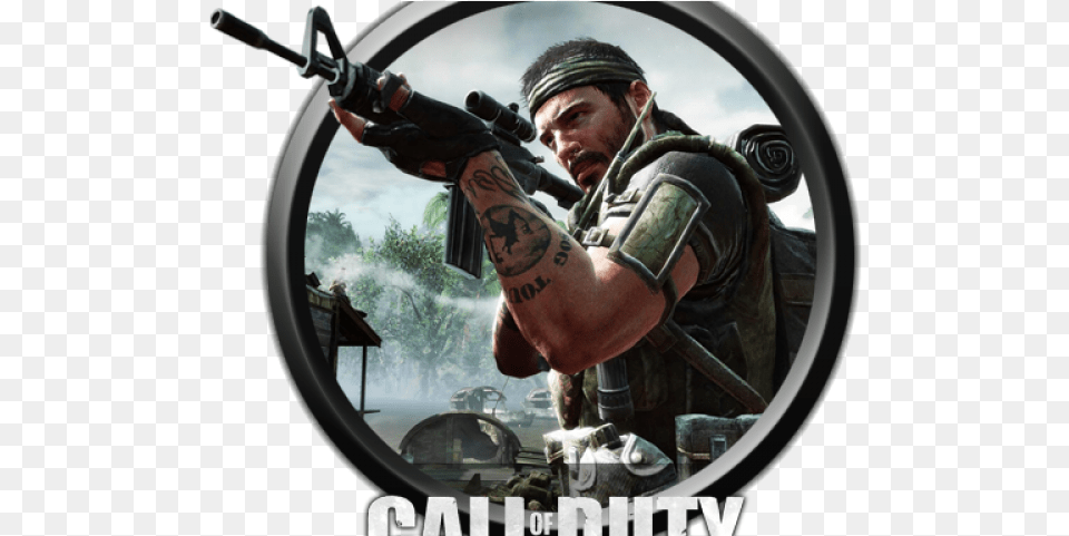 Call Of Duty Clipart Call Of Duty Black Ops 1 Wallpaper Hd, Photography, Tattoo, Skin, Person Png