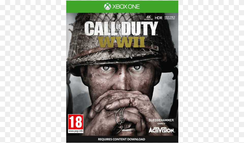Call Of Duty Cod Ww2 Game Cover, Poster, Advertisement, Photography, Portrait Free Transparent Png