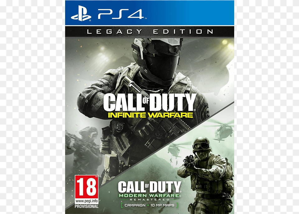 Call Of Duty Infinite Warfare Legacy Edition Ps4 Activision Call Of Duty Infinite Warfare Legacy, Adult, Poster, Person, Man Png Image